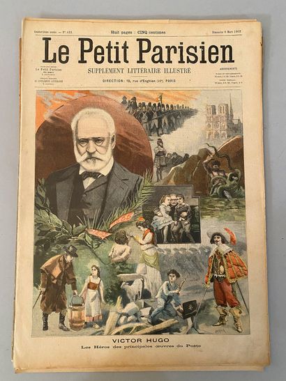 null CENTENAIRE DE LA NAISSANCE DE VICTOR HUGO (1802-1902).
Ensemble 13 documents...