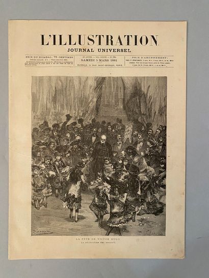 null CELEBRATIONS IN HONOR OF THE 80th ANNIVERSARY OF VICTOR HUGO.
Nice set of newspapers,...