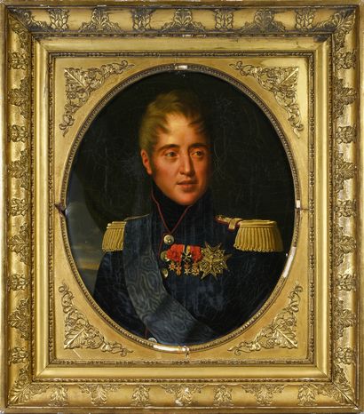 École Française du XIXe siècle Portrait de Charles-Philippe, comte d'Artois (1757-1836),...