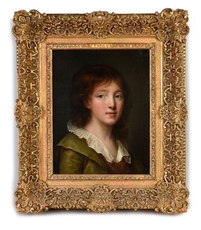 GREUZE, Jean-Baptiste (1725-1805), attribué à Portrait of Prince Louis-Charles de...