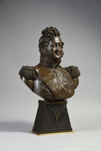 DIEUDONNE Jacques-Augustin (1795-1873) Bust of Louis-Philippe, then Duke of Orleans...