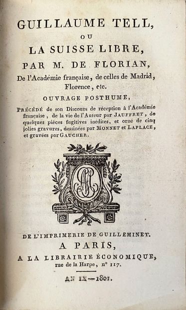 DURAND P. (1763-1842) Satire de Pétrone, Chevalier Romain, Bertrandet, Paris, 1803,...