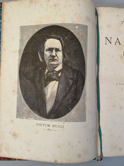 HUGO Victor Napoleon the small, published by Eugène Hugues, Paris, 1879, 225 pages,...