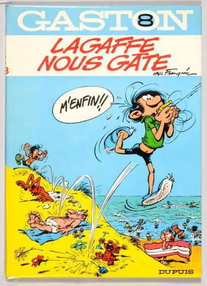 FRANQUIN GASTON 08. LAGAFFE nous gâte. Edition originale à l'état tout proche du...