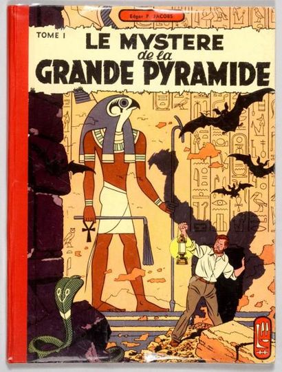 JACOBS BLAKE ET MORTIMER 03. Le mystère de la grande Pyramide. Tome 1. Edition originale....