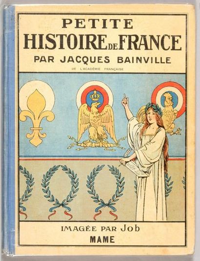 JOB PETITE HISTOIRE DE France. Edition originale. 1935. En très bel état