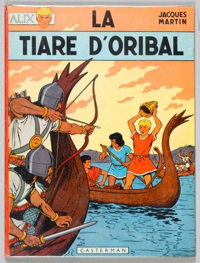 MARTIN ALIX 04. LA TIARE D'ORIBAL. Edition originale Casterman en très bon état....