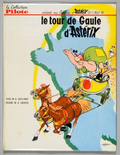 UDERZO ASTERIX 05. Le tour de Gaule. Edition originale cartonnée française tout proche...
