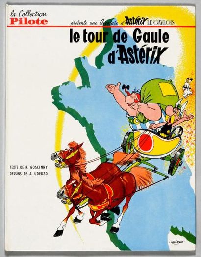 Uderzo ASTERIX 05. LE TOUR DE GAULE. Edition Originale Française Pilote. Album à...