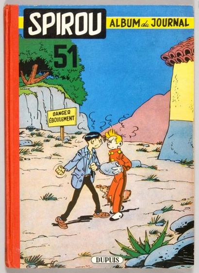 SPIROU RELIURE 51. Volume en très très bel état. Superbe