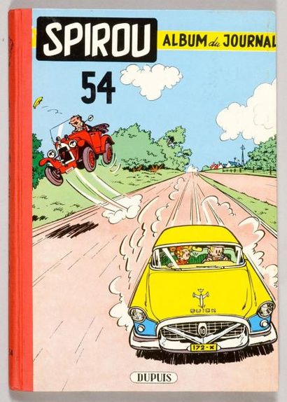 SPIROU RELIURE 54. Volume à l'état proche du neuf