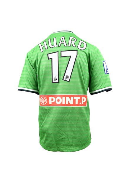 null Laurent Huard. Midfielder. Jersey N°17 of AS Saint-Étienne for the edition 2000-2001...