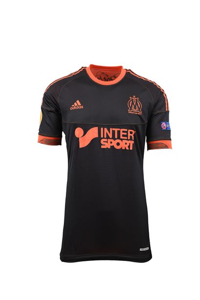 null Nicolas Nkoulou. Défenseur. Maillot N°3 de l'Olympique de Marseille pour l'édition...