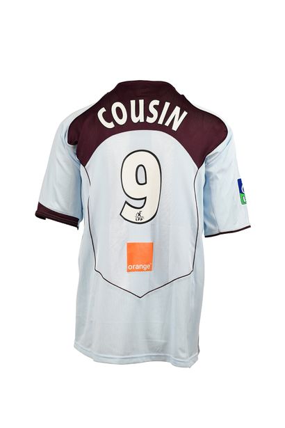 null Daniel Cousin. Striker. Jersey N°9 worn with RC Lens during the 2005-2006 season...