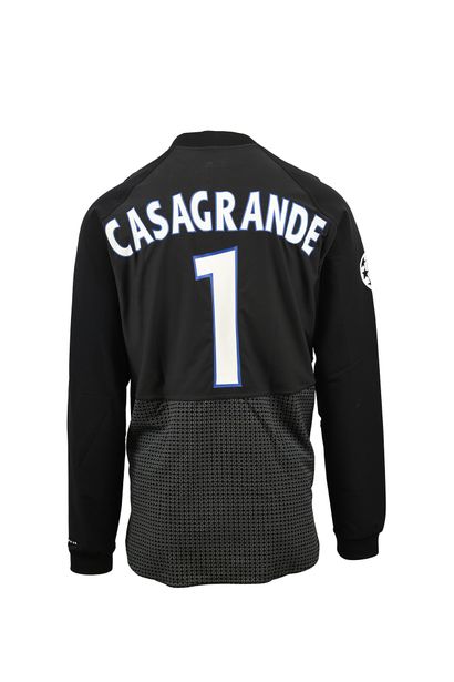 null Dominique Casagrande. Goalkeeper. Jersey No. 1 of Paris Saint-Germain for the...