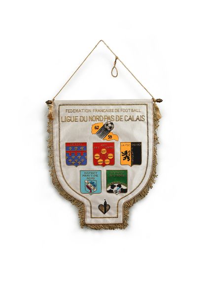 Pennant of the French Federation of Football...