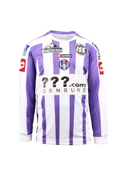 Lucien Aubey. Defender. Jersey N°12 of Toulouse...