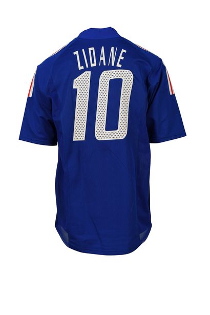 null Zinedine Zidane. Midfielder. Jersey No. 10 of the French team for the friendly...