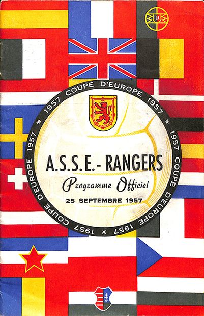 Programme officiel de l'AS Saint-Étienne...