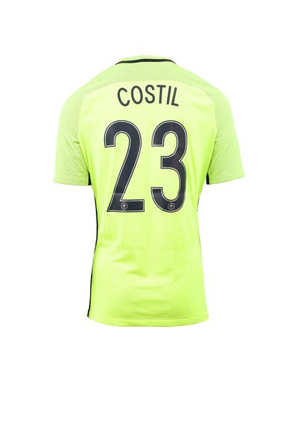 null Benoit Costil. Goalkeeper Jersey No. 23 of the French team for the friendly...
