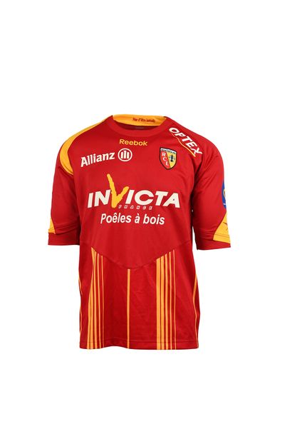 null Yohan Demont. Jersey N°26 of R.C. Lens for the 2009-2010 season of the French...
