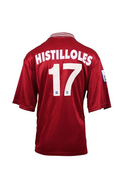 null Franck Histilloles. Jersey N°17 of FC Metz for the 1998-1999 edition of the...