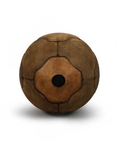 Leather ball. World Cup model, from the Allen...