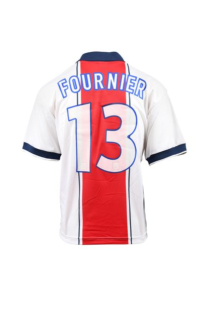 null Laurent Fournier. Midfielder. Jersey N°13 of Paris Saint-Germain for the 1997-1998...