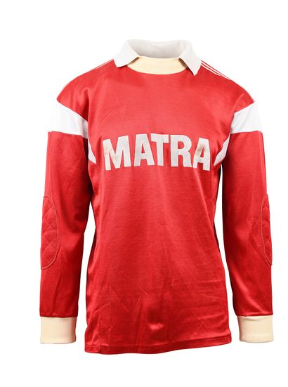 null Matra Racing. Goalkeeper jersey N°1 worn between 1987 and 1989. Model probably...