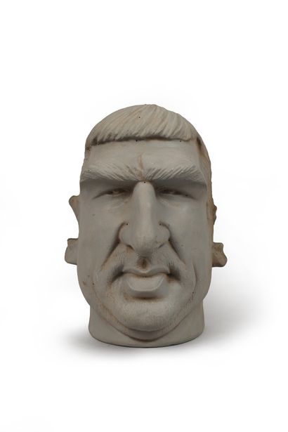Eric Cantona. Resin head of the player made...