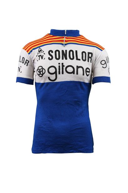 null Mariano Martinez. Jersey of the Sonolor-Gitane Team worn during the 1974 season....