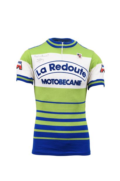 null Mariano Martinez. Maillot de l'Équipe La Redoute-Motobécane porté lors de la...