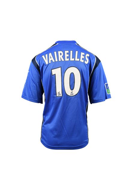 null Tony Vairelles. Attaquant. Maillot N°10 du SC Bastia pour la saison 2004-2005...