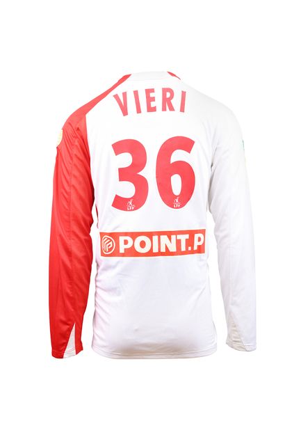 null Christian Vieri. Attacker. Jersey N°36 of the AS Monaco for the edition 2005-2006...