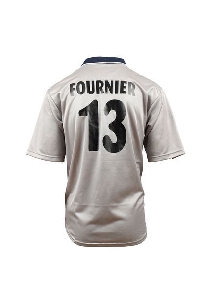 null Paris Saint-Germain. Set of 2 jerseys. Laurent Fournier N°13 with the PSG team...