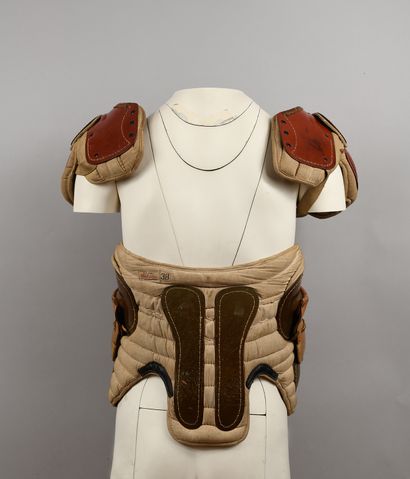 null Set of American Football pads. Shoulder pads and upper body from the 40's. Rare...