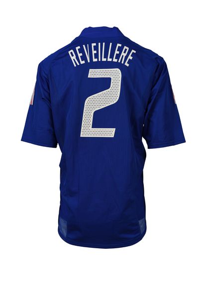 null Anthony Réveillère. Defender. Jersey No. 2 of the French team for the Euro 2004...