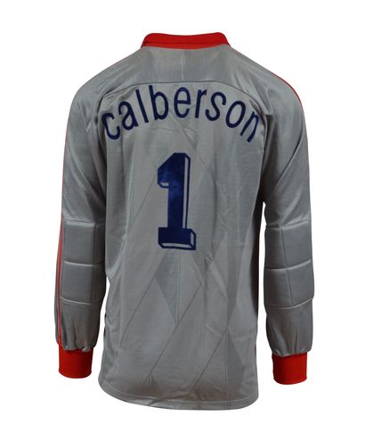 null Bernard Lama. N°1 goalkeeper jersey possibly worn with LOSC Lille against Auxerre...