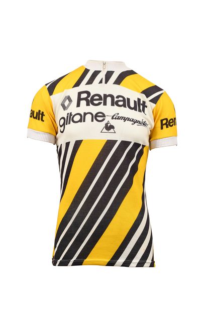 null André Chalmel. Jersey of the Renault-Gitane Team worn during the 1978 season...