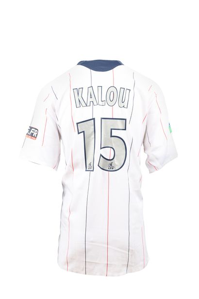 null Bonaventure Kalou. Striker. Jersey No. 15 of the Paris Saint-Germain for the...
