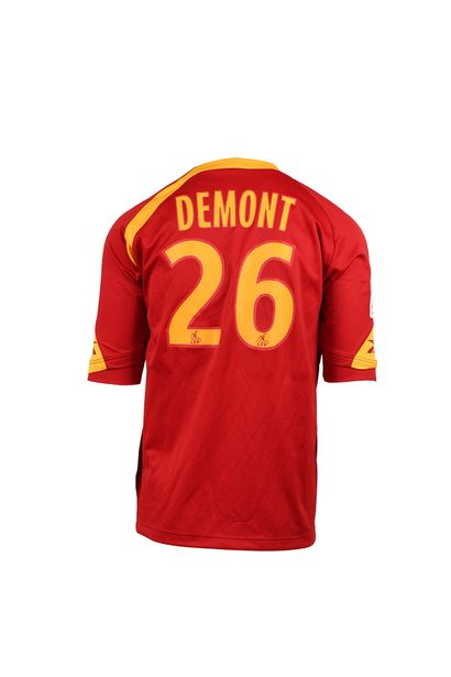 null Yohan Demont. Jersey N°26 of R.C. Lens for the 2009-2010 season of the French...