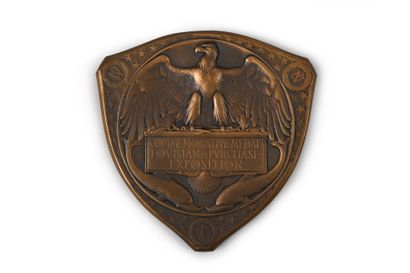 null St Louis 1904. Médaille commémorative de l'Exposition Universelle. En bronze...