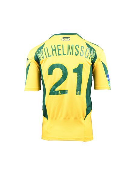 null Christian Wilhelmsson. Striker. Jersey N°21 of the F.C. Nantes for the season...