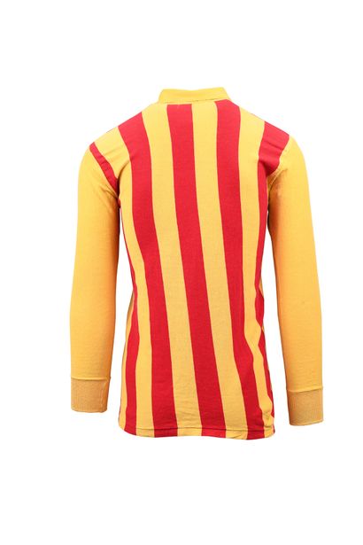 null Maillot de Football en Jersey anglais, côtes circulaires, col chemisette, manches...
