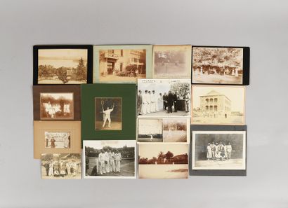 null Ensemble de 15 photos de la fin du XIXème siècle et du début du XXème siècle...