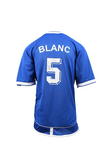 null Laurent Blanc. Defender. Jersey N°5 for the Jubilee of Vincent Guérin on May...