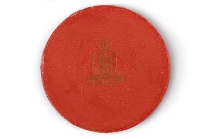 null Berlin 1936. Médaille officielle de participant. En bronze coulé (Dark brown)....