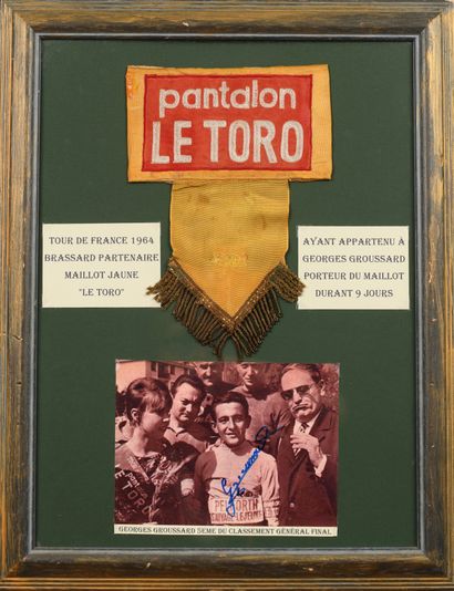 Georges Groussard. Le Toro Pants armband...