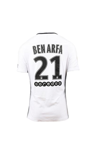 null Hatem Ben Arfa. Attacker. Paris Saint-Germain jersey #21 for the 2016-2017 Ligue...