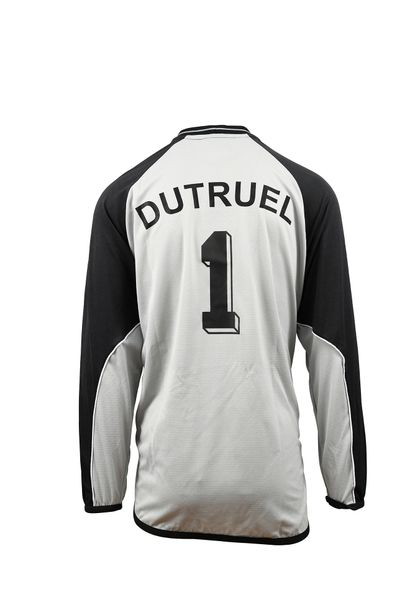 null Richard Dutruel. Goalkeeper. Jersey N°1 for the Jubilee of Vincent Guérin on...
